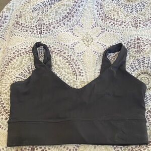 Women's dark gray Sports Bra